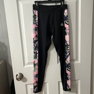 Adidas Print Leggings Barley Worn